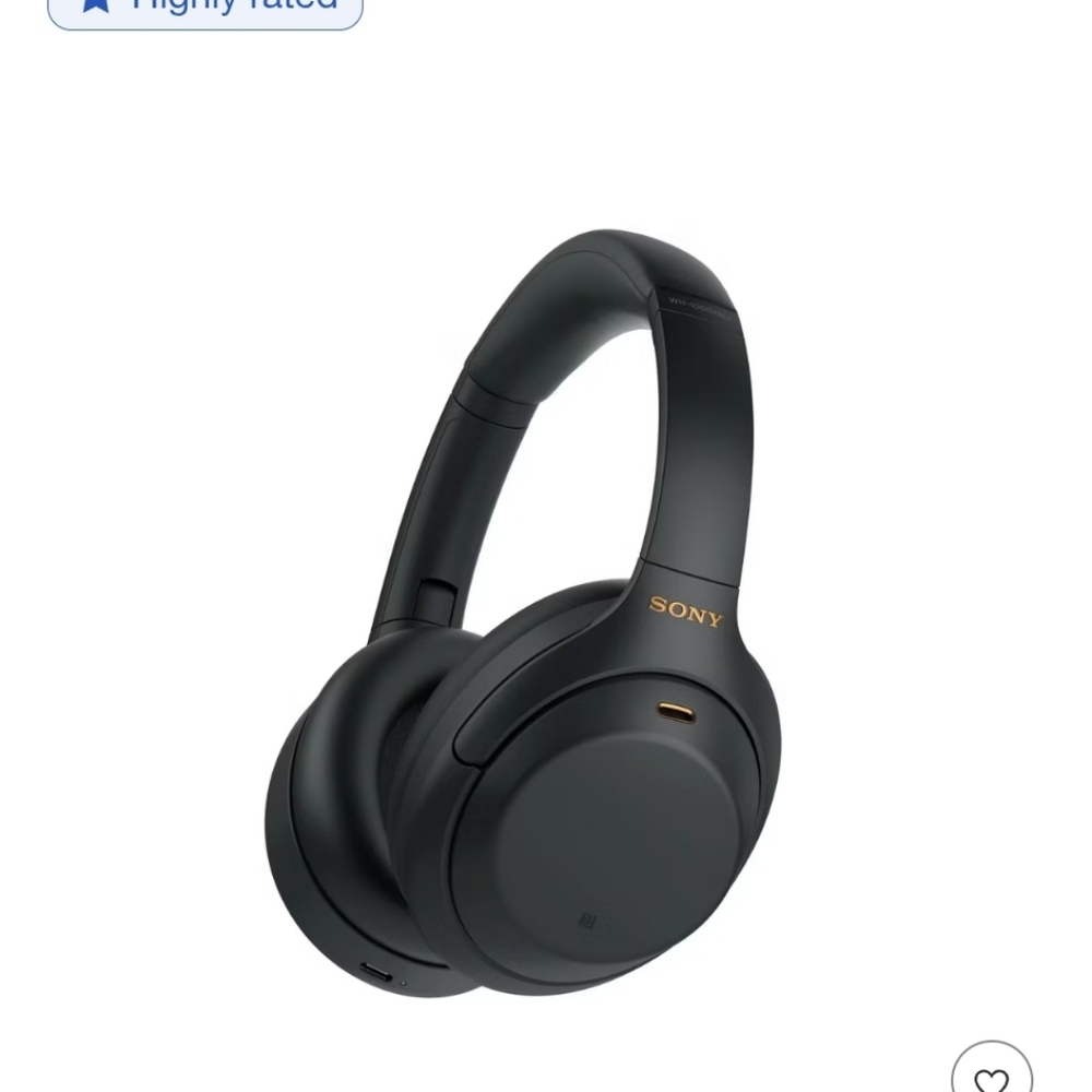 Sony WH-1000XM4 Noise Canceling Overhead Bluetooth Wireless Headphones